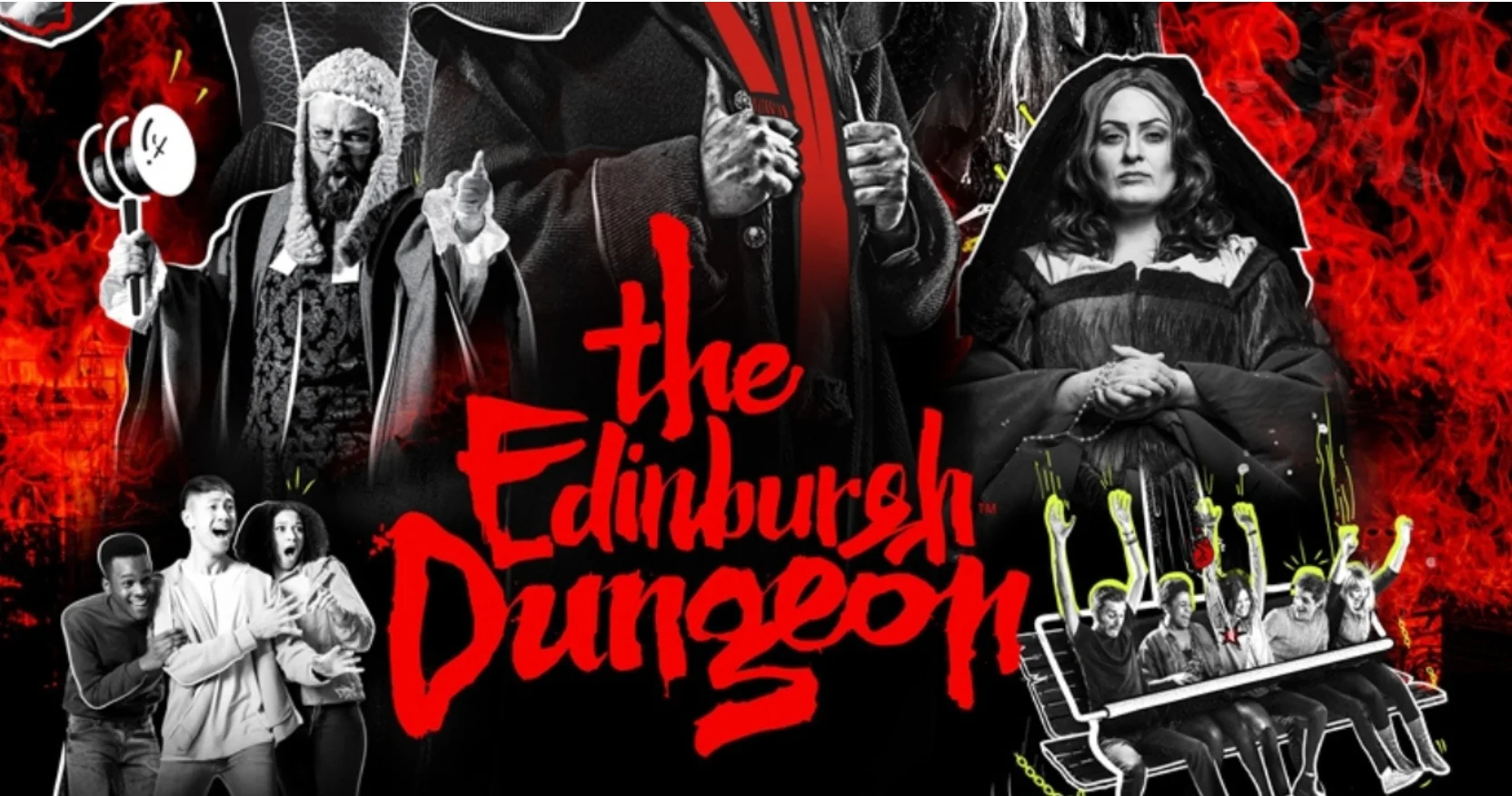 The Edinburgh Dungeon attraction visited by Renfrewshire Young Carers